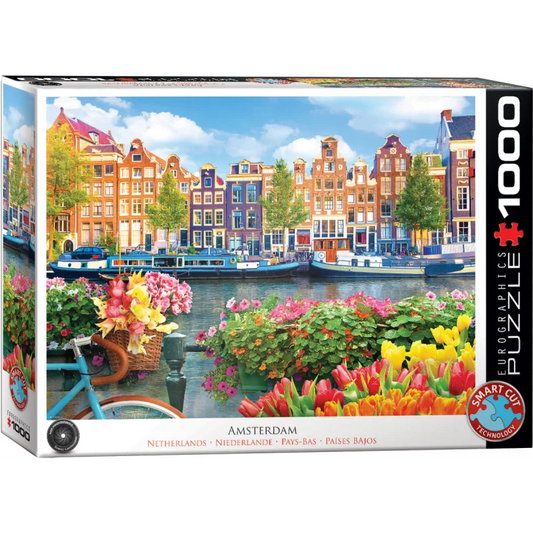 PUSLESPIL SMARTCUT AMSTERDAM 1000 BRIKKER