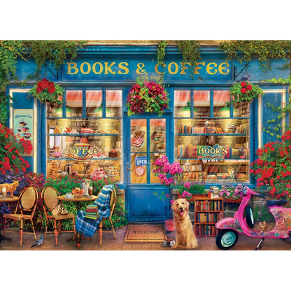 PUSLESPIL SMARTCUT BOOKS & COFFEE 1000 BRIKKER