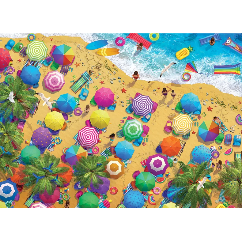 BEACH SUMMER FUN EUROGRAPHICS 1000 BRIKKER