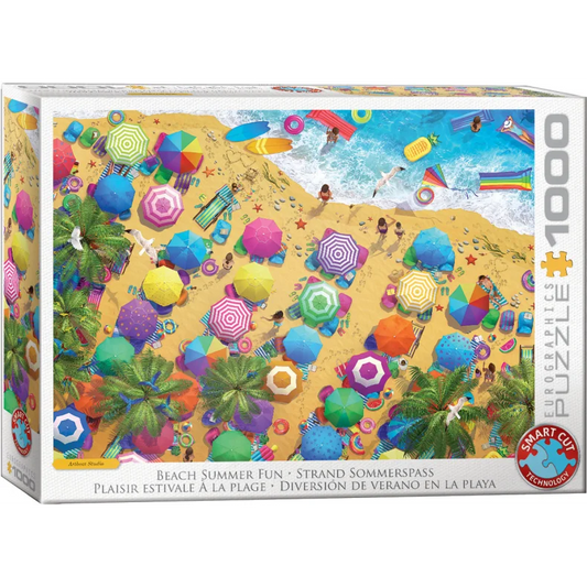 BEACH SUMMER FUN EUROGRAPHICS 1000 BRIKKER