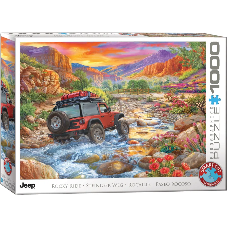 JEEP ROCKY RIDE EUROGRAPHICS 1000 BRIKKER