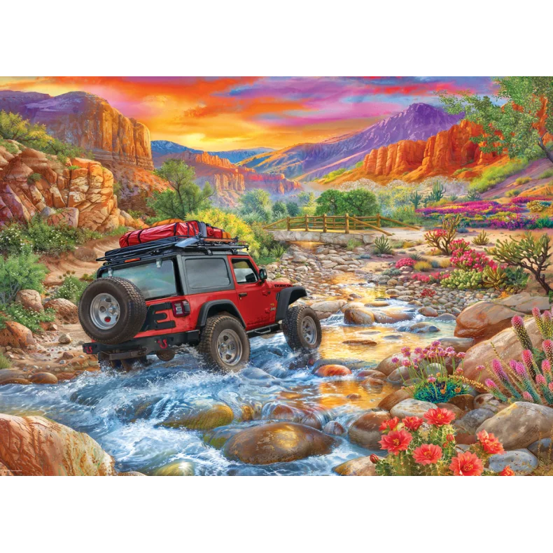 JEEP ROCKY RIDE EUROGRAPHICS 1000 BRIKKER