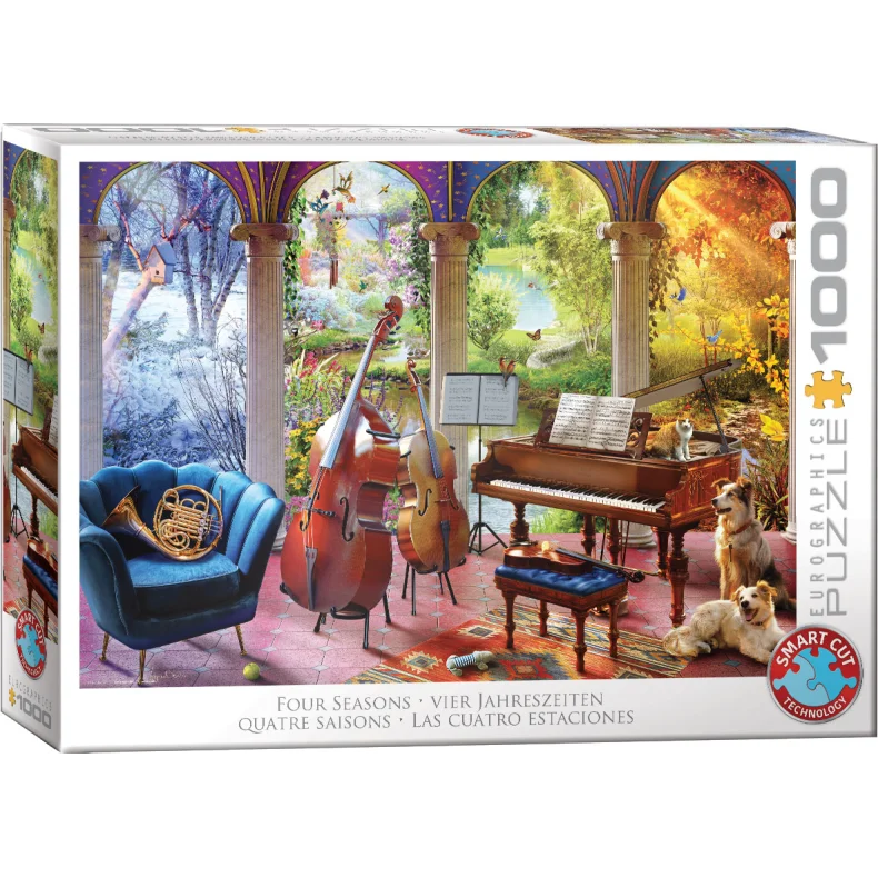 PUSLESPIL SMARTCUT FOUR SEASONS 1000 BRIKKER