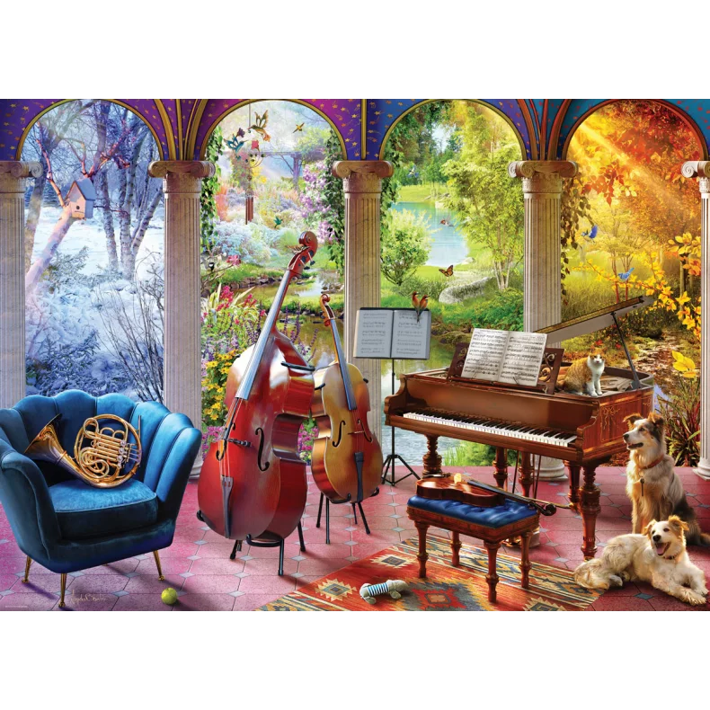 PUSLESPIL SMARTCUT FOUR SEASONS 1000 BRIKKER