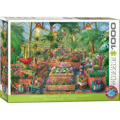 PUSLESPIL SMARTCUT GREENHOUSE GARDEN 1000 BRIKKER