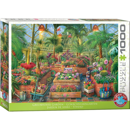 PUSLESPIL SMARTCUT GREENHOUSE GARDEN 1000 BRIKKER