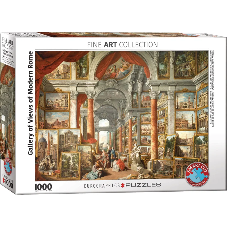 EG GALLERY OF VIEWS OF MODERN ROME 1000PCS