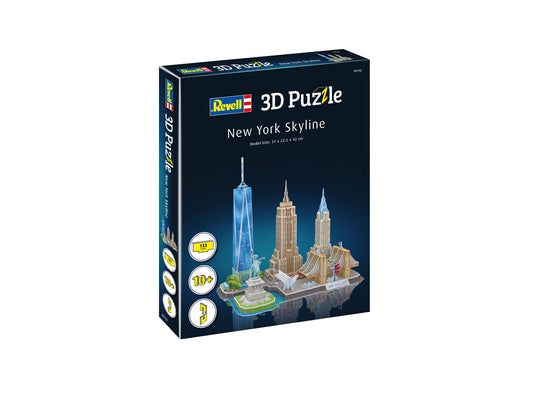 NEW YORK SKYLINE 3D PUZZLE 123 BRIKKER