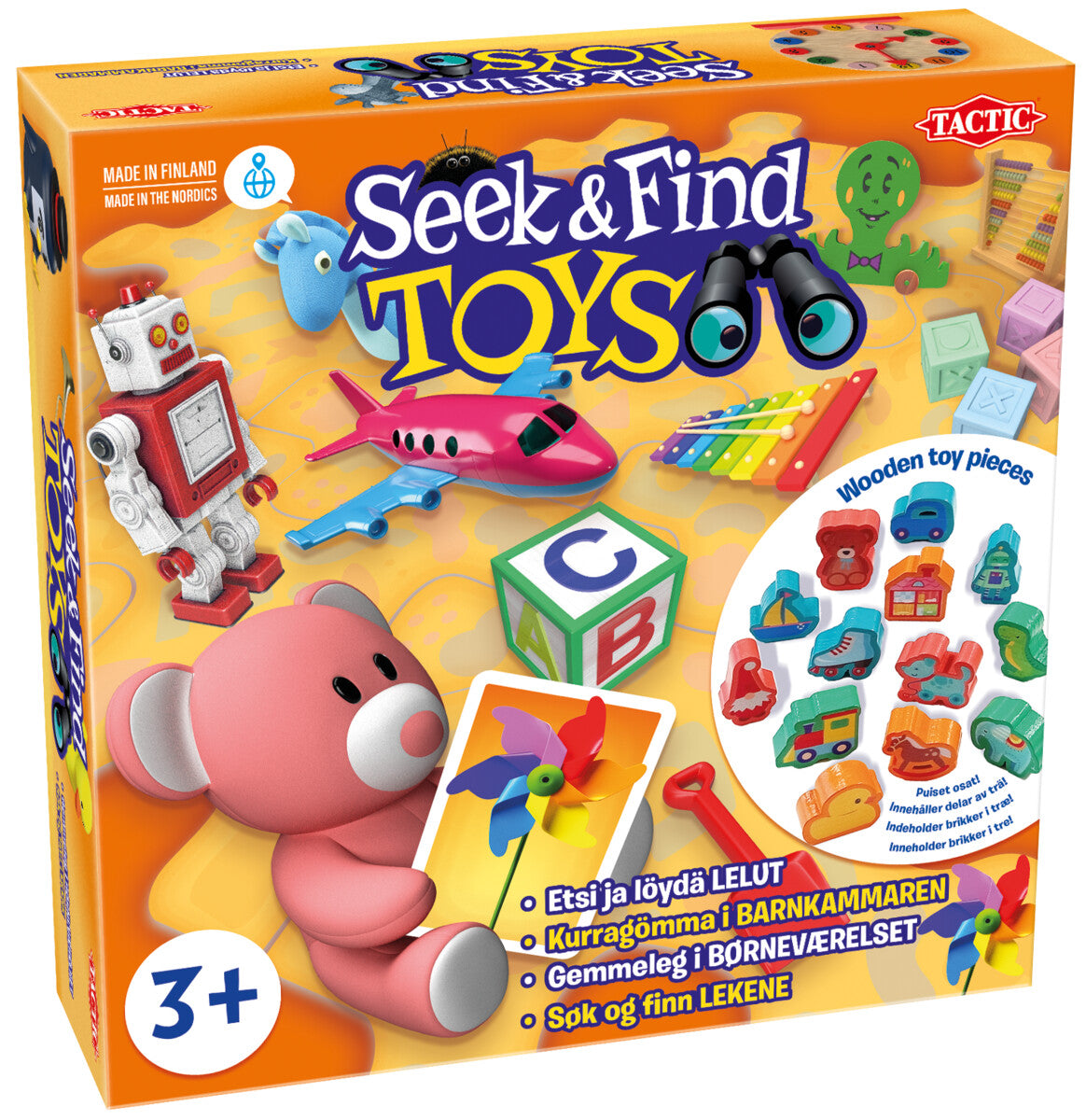 BRÆTSPIL: SØG OG FIND, LEGETØJ