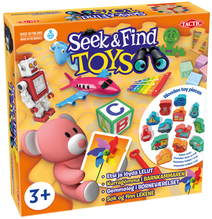 BRÆTSPIL: SØG OG FIND, LEGETØJ