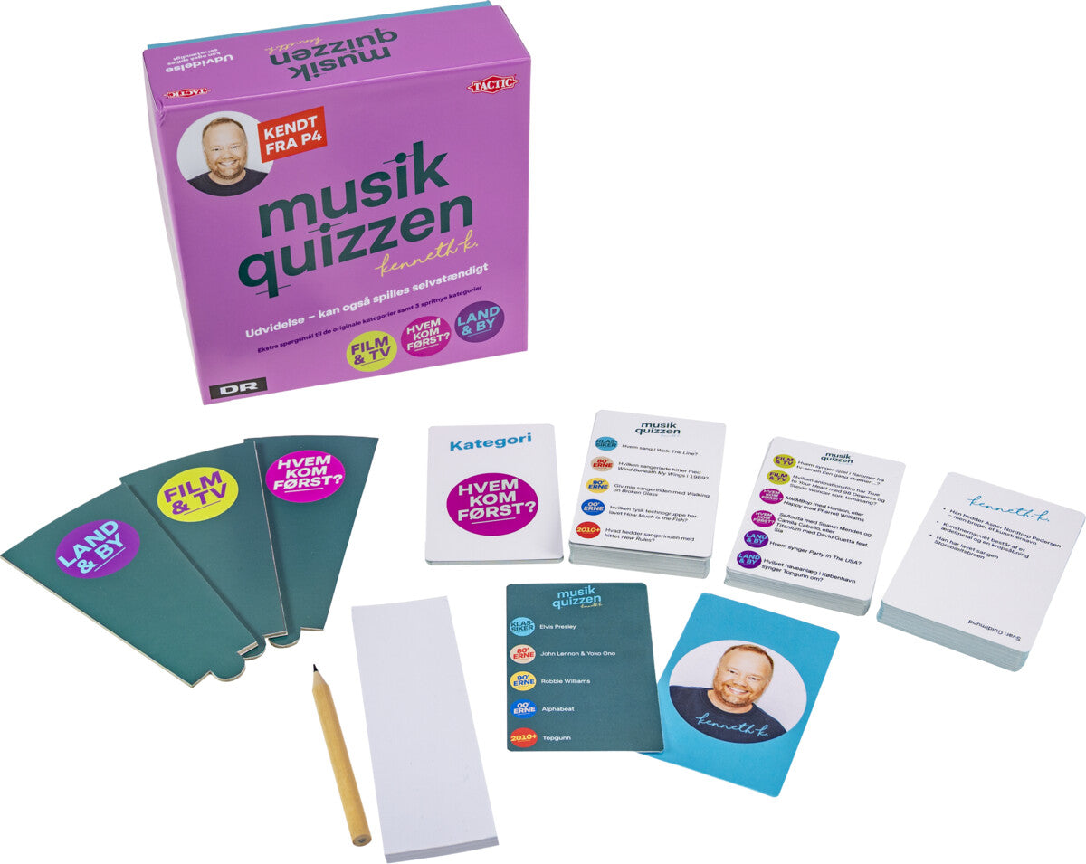 MUSIKQUIZZEN: SELVSTÆNDIG UDVIDELSE