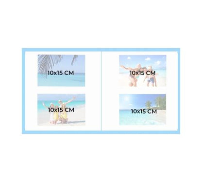 FOTOALBUM 200 FOTO PASTEL TROPIC