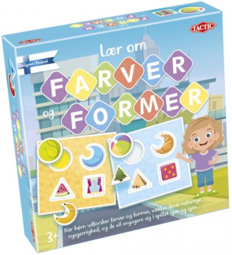 LÆR FARVER OG FORMER