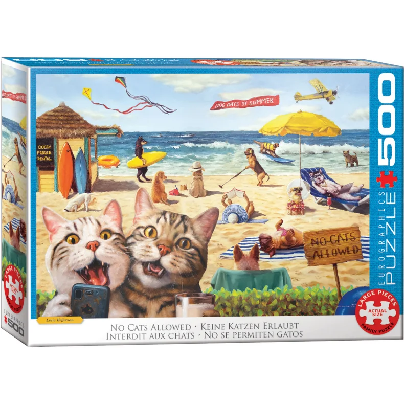 EG NO CATS ALLOWED 500PCS