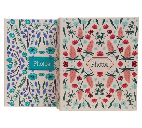 FOTOALBUM POCKET MED 60 LOMMER 14 X 16,5 CM ASS FORSIDE