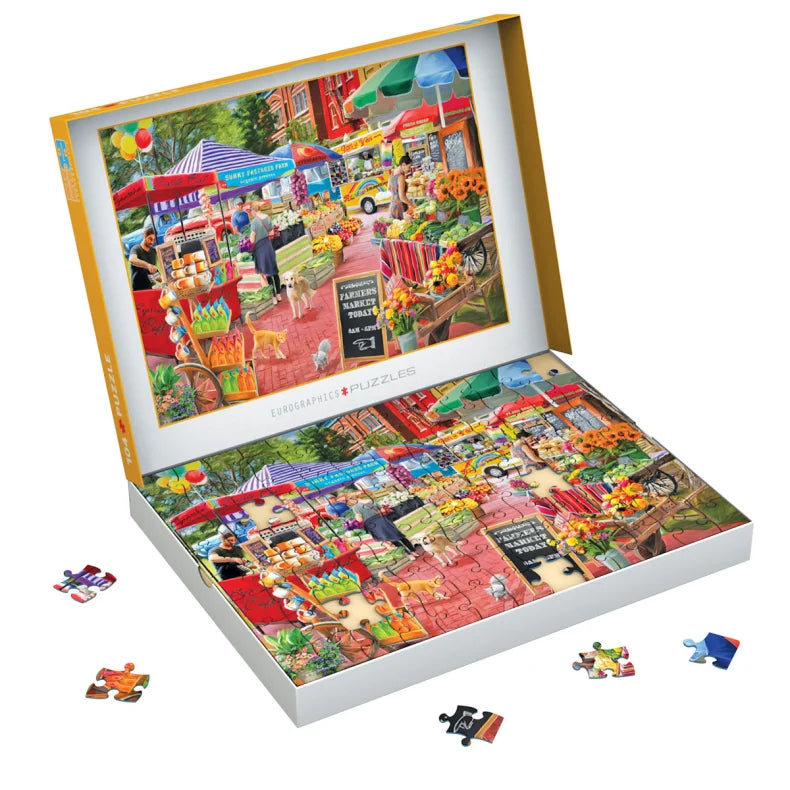A DAY AT THE FARMERS MARKET 104 PCS