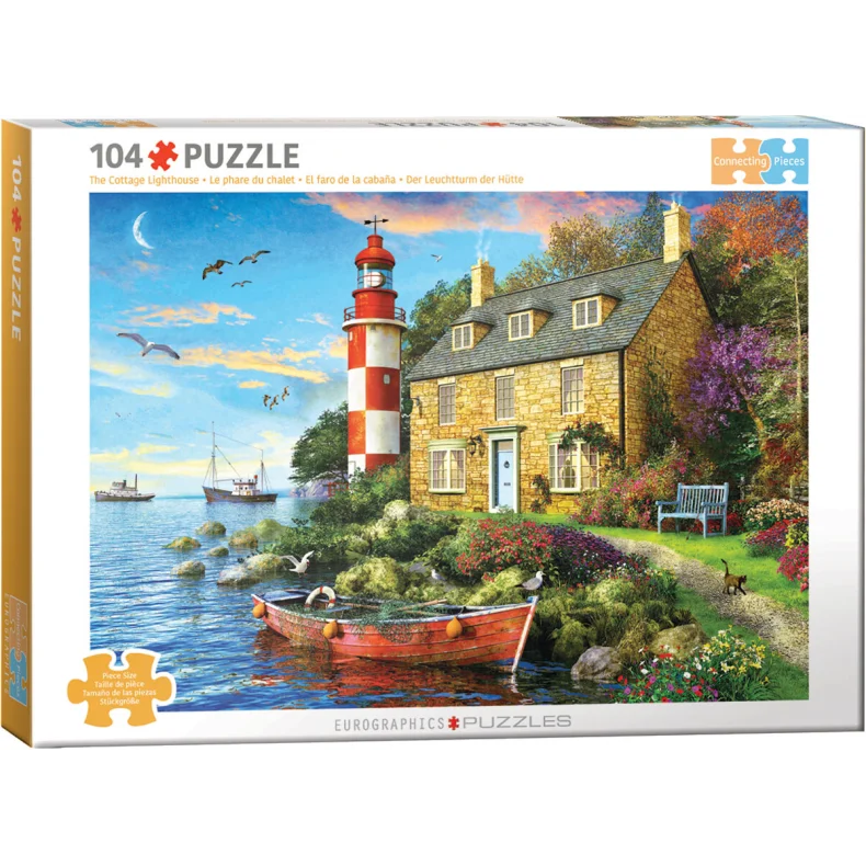 THE COTTAGE LIGHTHOUSE 104 PCS