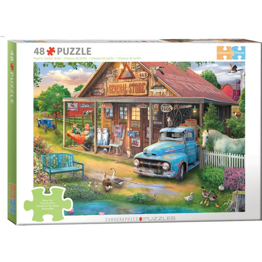 DEMENSPUSLESPIL 48 BRIKKER COUNTRY STORE