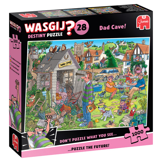 WASGIJ DESTINY 28 DAD CAVE 1000 BRIKKER