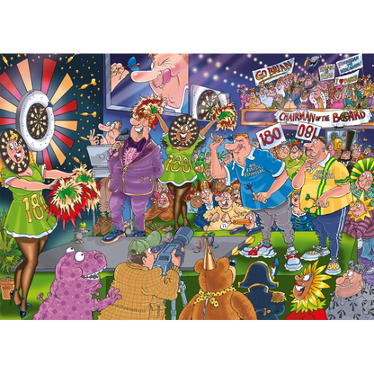 WASGIJ MYSTERY 30 BULLSEYE! 1000 BRIKKER