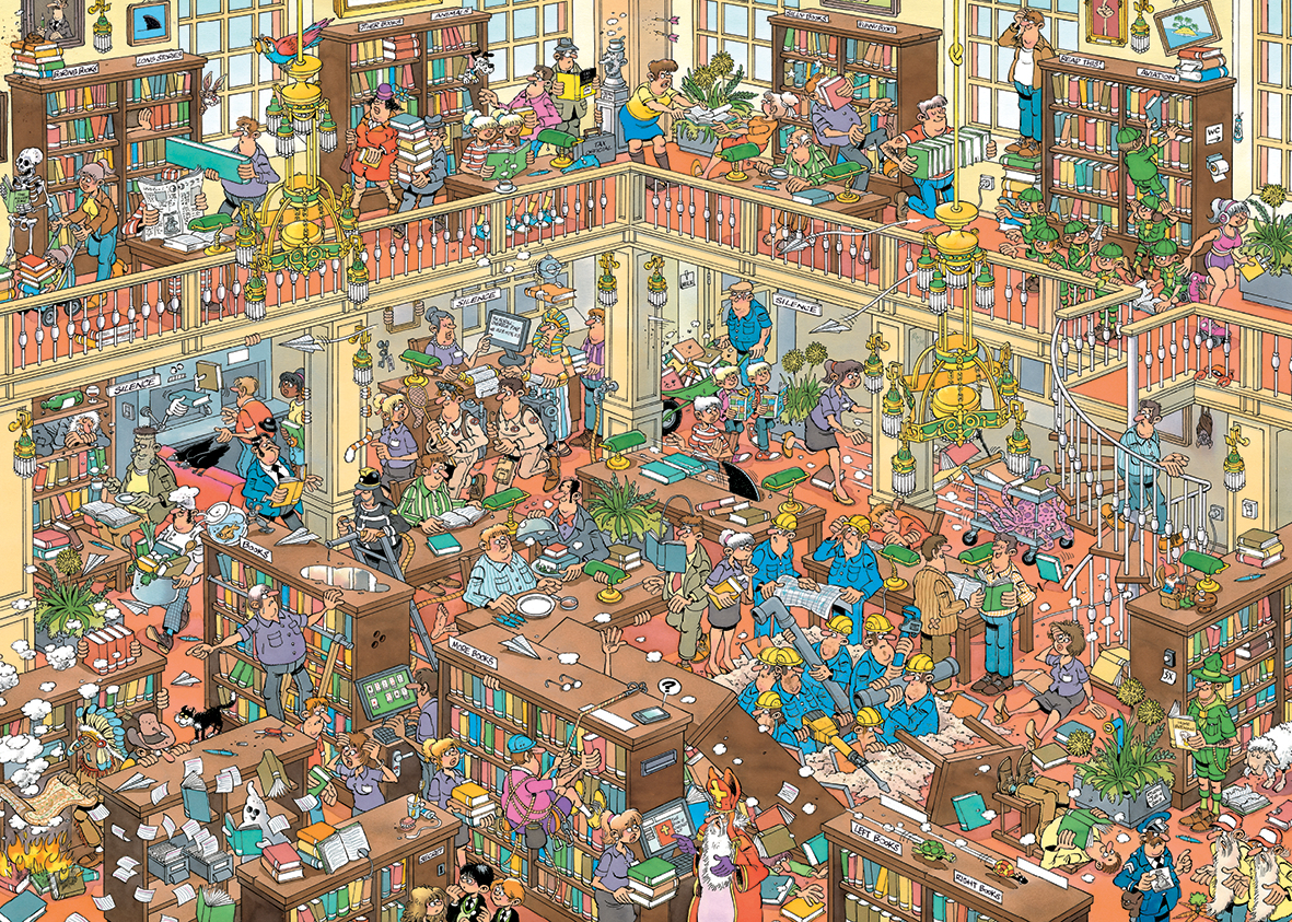 JAN VAN HAASTEREN THE LIBRARY 500XL