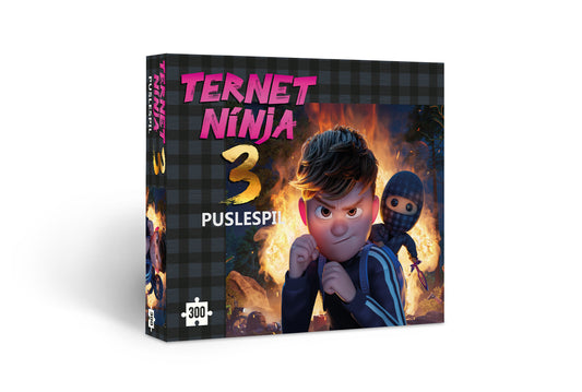 TERNET NINJA 3, PUSLESPIL 300 BRIKKER