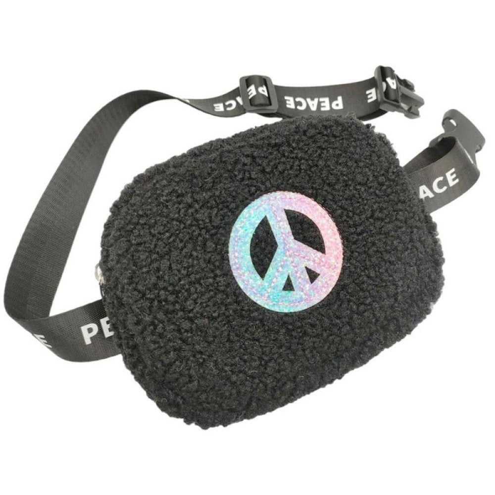 BÆLTETASKE PEACE SORT TINKA PLYS