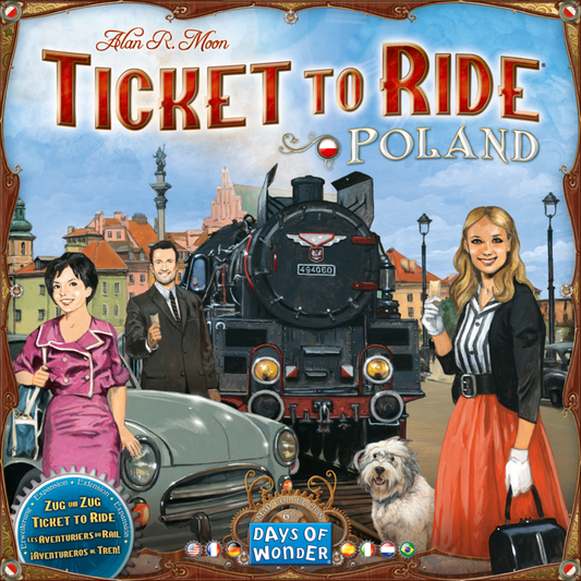TICKET TO RIDE POLAND (ENGELSK)