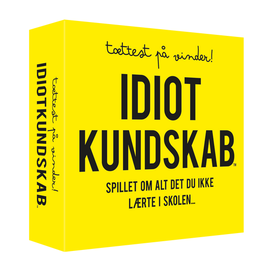 IDIOTKUNDSKAB TÆTTEST PÅ EN VINDER