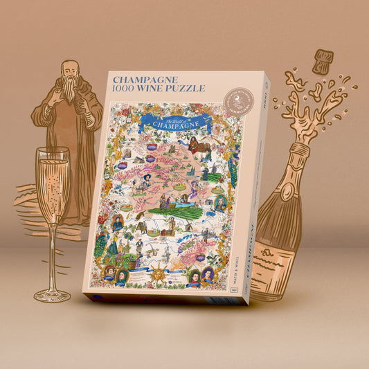 THE WORLD OF CHAMPAGNE 1000 BRIKKER
