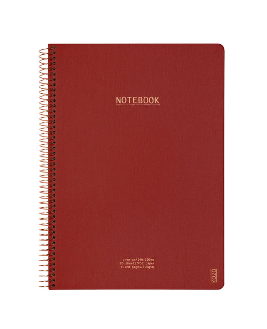 KOZO NOTEBOOK A4 PREMIUM BRIC
