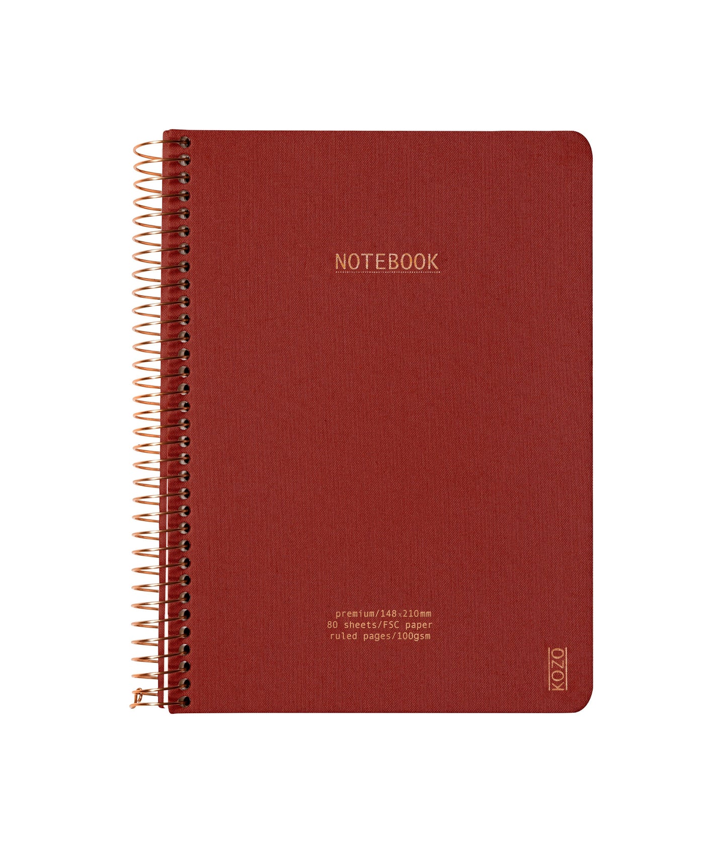 KOZO NOTEBOOK A5 PREMIUM BRIC