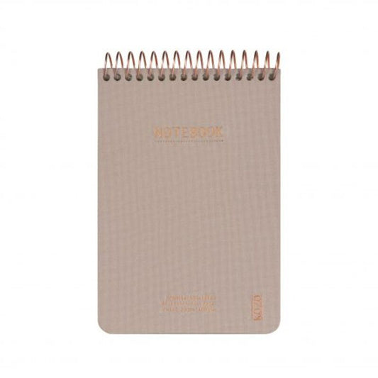 NOTEBOG A6 SAND