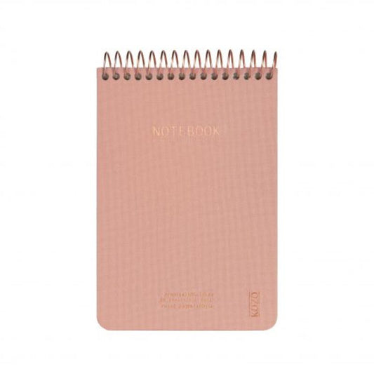 NOTEBOG A6 MUTED BLUSH