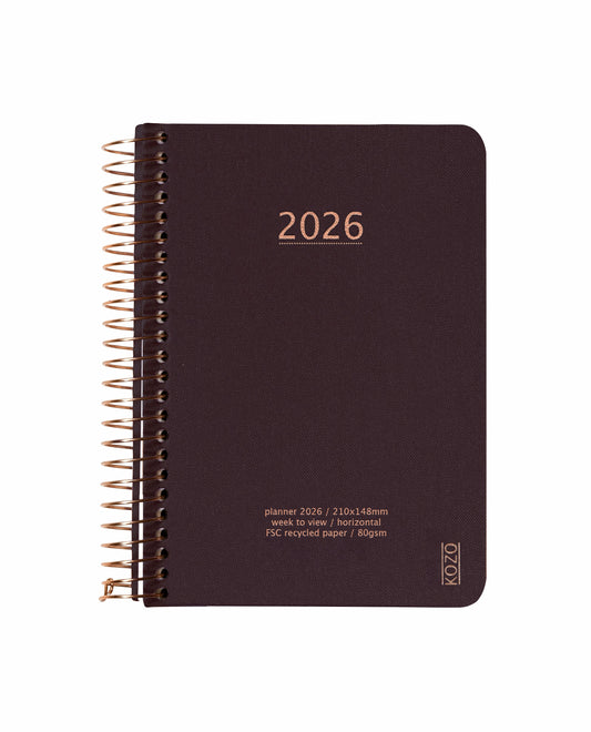 KOZO KALENDER 2026 A6 UGE COFFEE