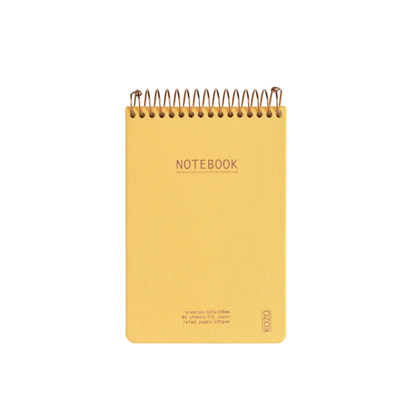 KOZO NOTESBOG A6 HONEY