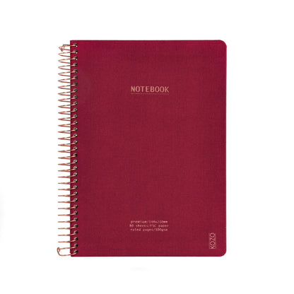 KOZO NOTESBOG A5 BERRY