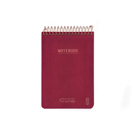 KOZO NOTESBOG A6 BERRY