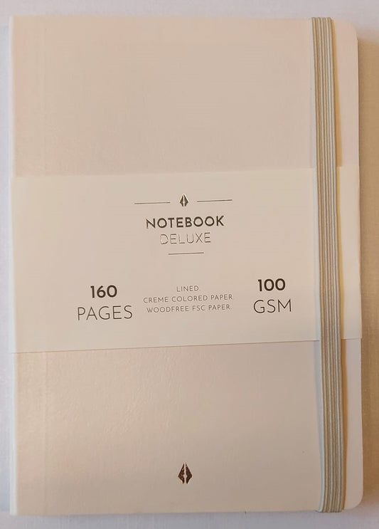 NOTEBOOK DELUXE A5 BEIGE