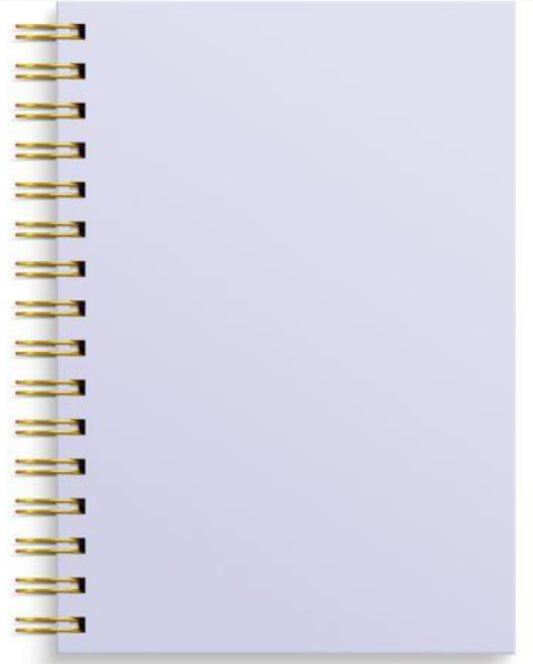 NOTESBOG A5 LILLA