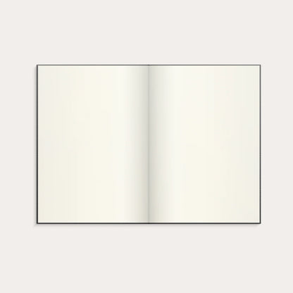 NOTEBOOK TEXTILE DARK GREY UNLINED A5