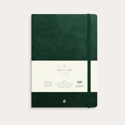 NOTEBOOK DELUXE DARK GREEN A5