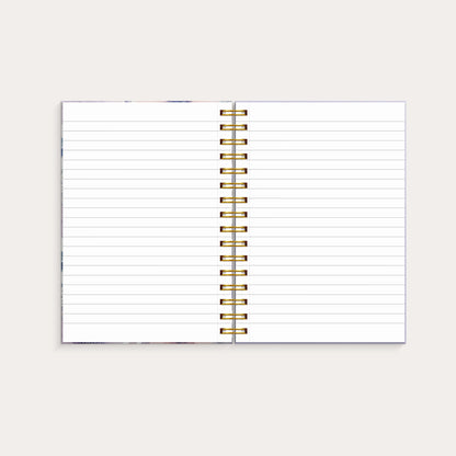 NOTEBOOK A5 LILAC FLOWERS