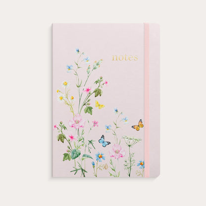NOTEBOOK DELUXE PINK MEADOW A5