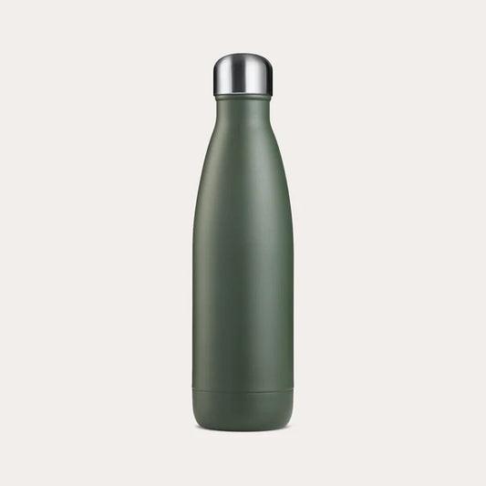 JOBOUT DRIKKEFLASKE MATTE DARK GREEN 500ML