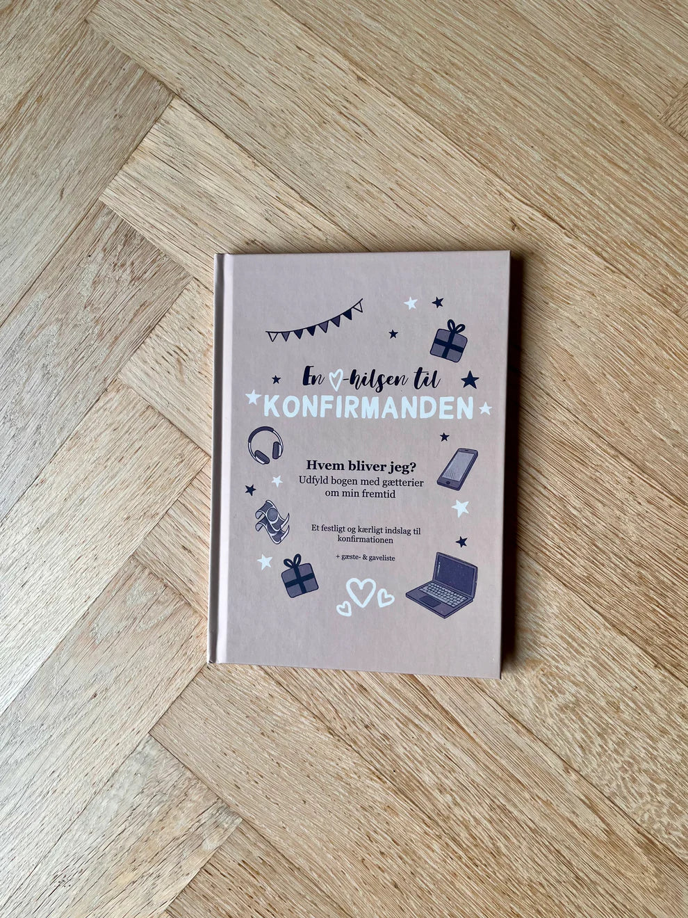 EN HILSEN TIL KONFIRMANDEN - BEIGE