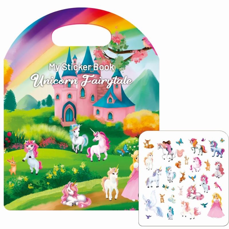 STICKERSBOG UNICORN TINKA
