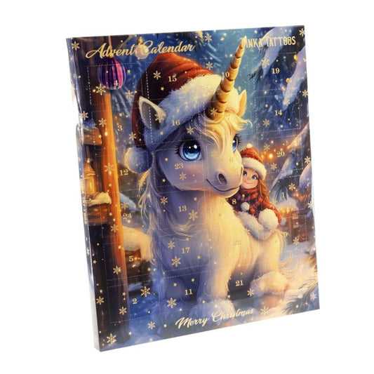 TINKA ADVENTS KALENDER TATTOS ENHJØRNINGE