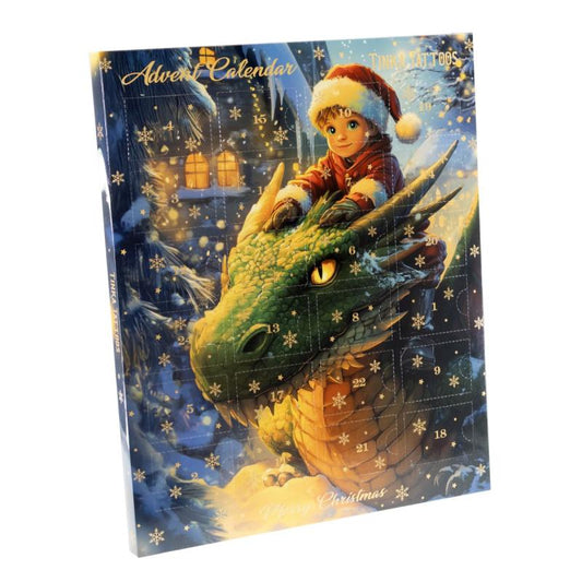 TINKA JULEKALENDER TATOVERING