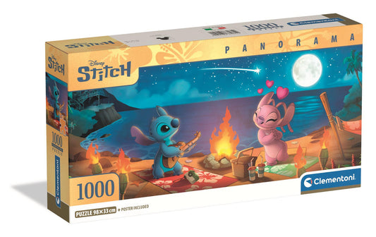 DISNEY STITCH PANORAMA PUSLESPIL 1000 PCS